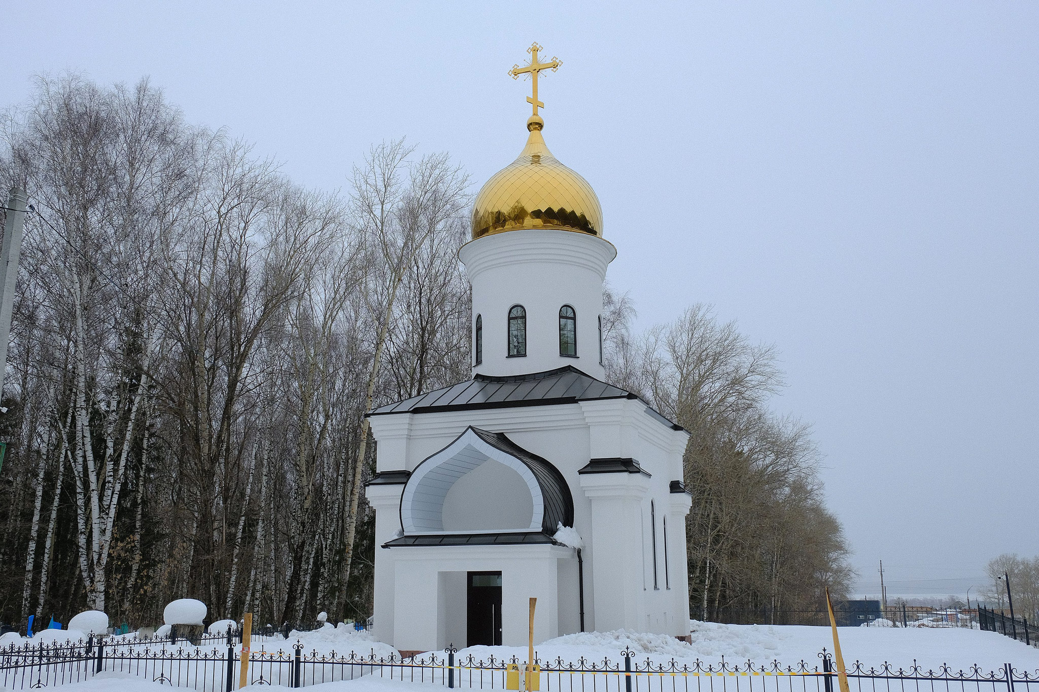 Воткинск (Chapel at the southern сemetery of Votkinsk)